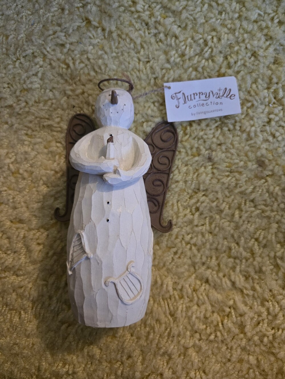 Flurryville Snowman Angel Angelic Irene